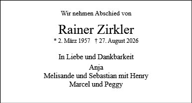 Rainer Zirkler