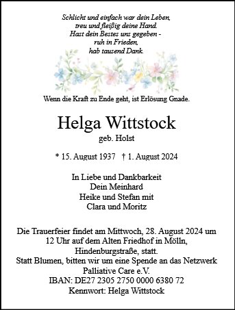 Helga Wittstock