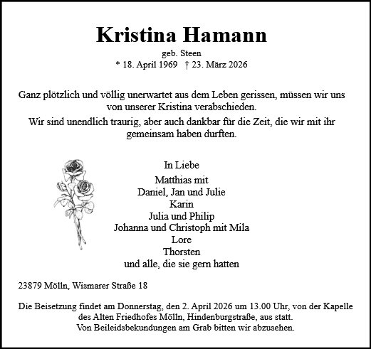 Kristina Hamann