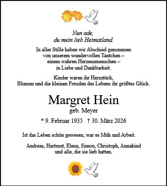 Margret Hein