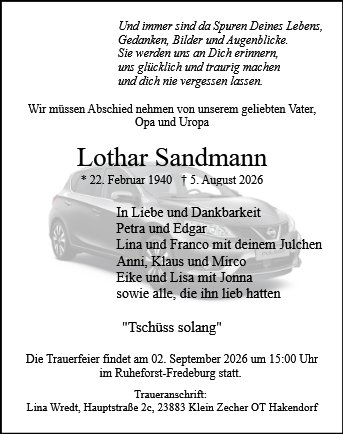 Lothar Sandmann