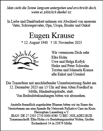 Eugen Krause