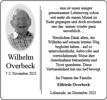 Wilhelm Overbeck