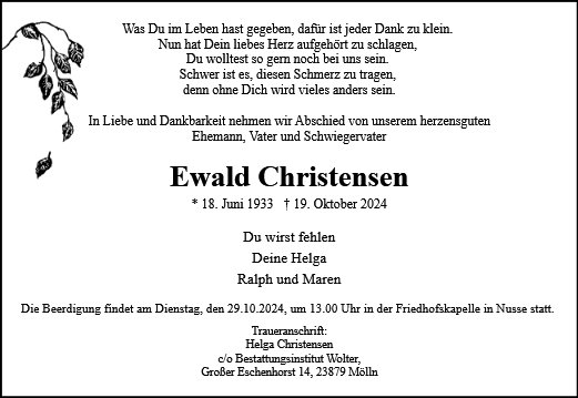 Ewald Christensen