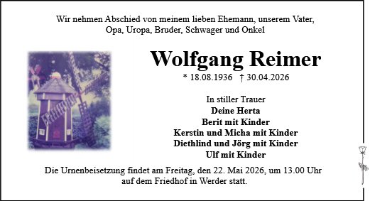 Wolfgang Reimer
