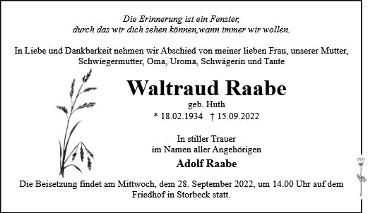 Waltraut Raabe