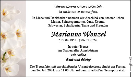 Marianne Wenzel