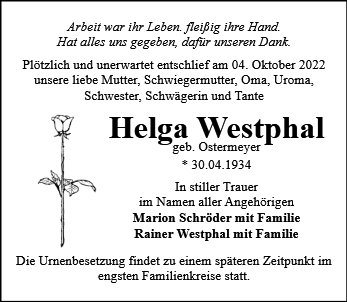 Helga Westphal