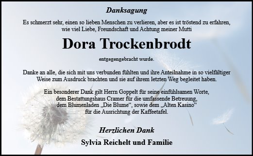 Dora Trockenbrodt