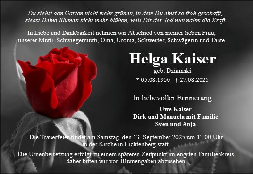 Helga Kaiser