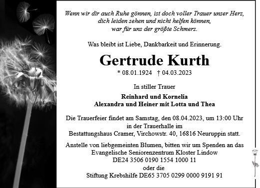 Gertrude Kurth