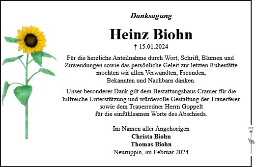 Heinz Biohn