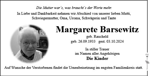 Margarete Barsewitz