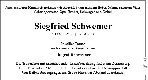 Siegfried Schwemer