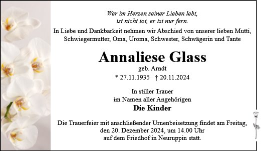 Annaliese Glass