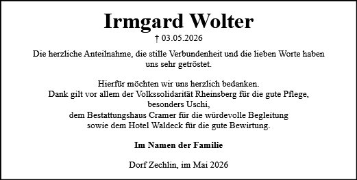Irmgard Wolter