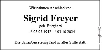 Sigrid Freyer