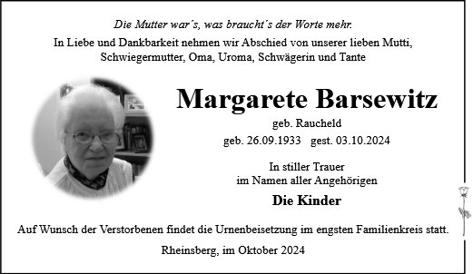 Margarete Barsewitz