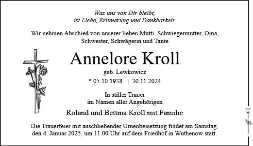 Annelore Kroll