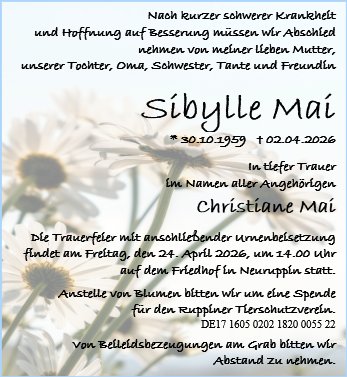 Sibylle Mai