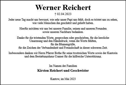 Werner Reichert