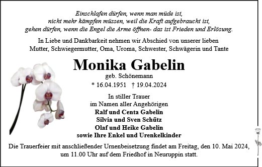 Monika Gabelin