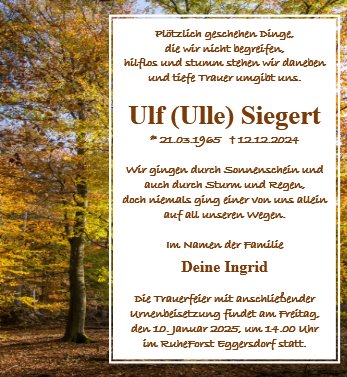 Ulf Siegert