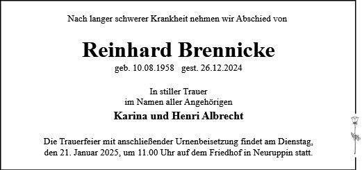 Reinhard Brennicke