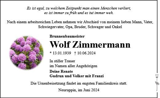 Wolf Zimmermann