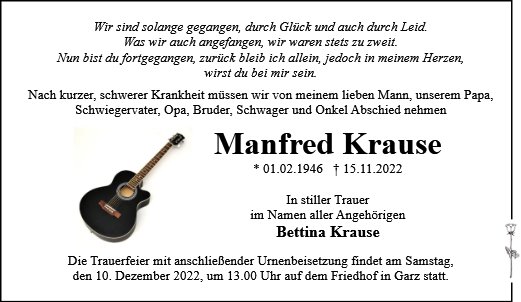 Manfred Krause