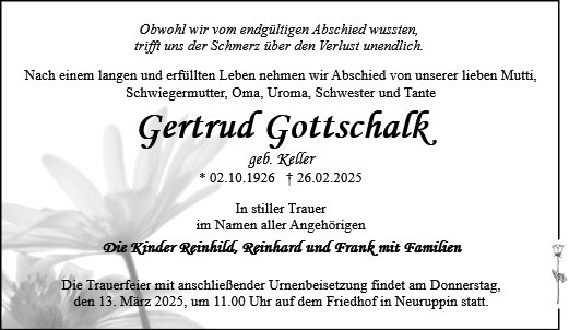 Gertrud Gottschalk