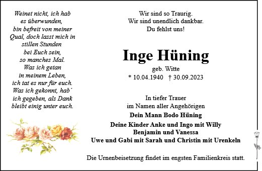 Inge Hüning