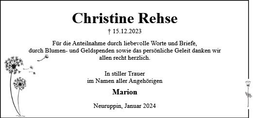 Christine Rehse