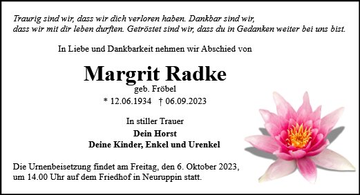 Margrit Radke