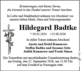 Hildegard Badtke