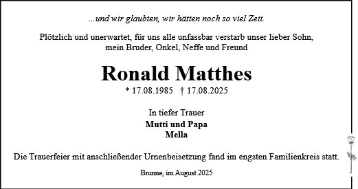 Ronald Matthes