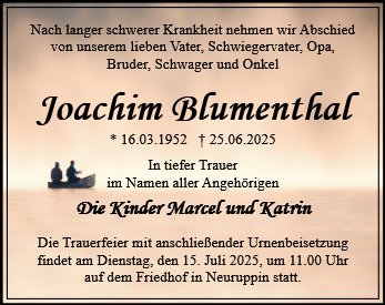 Joachim Blumenthal