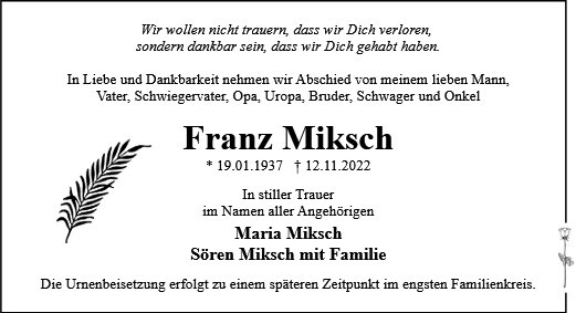 Franz Miksch