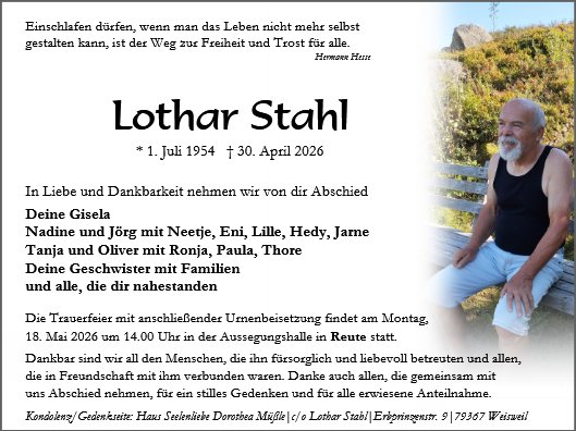 Lothar Stahl
