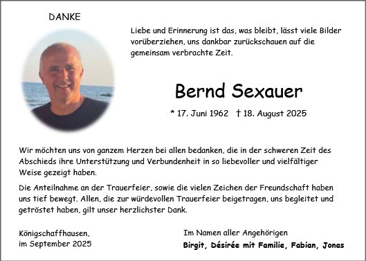 Bernd Sexauer