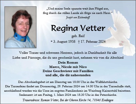 Regina Vetter