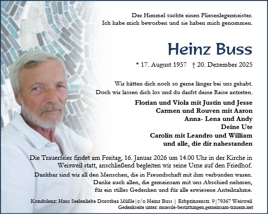 Heinz Buss