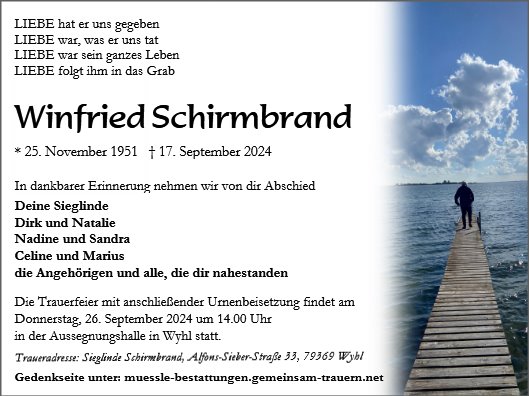 Winfried Schirmbrand