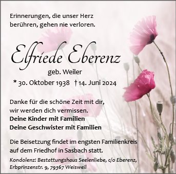 Elfriede Eberenz