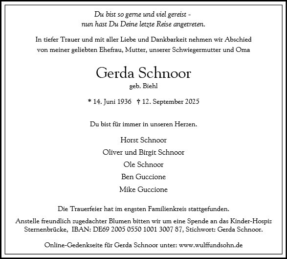 Gerda Schnoor