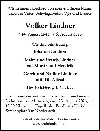 Volker Lindner