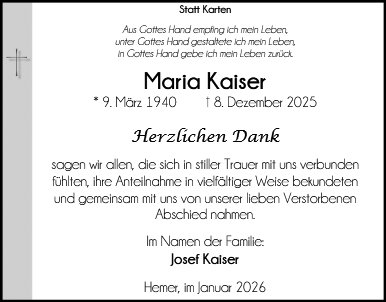Maria Kaiser