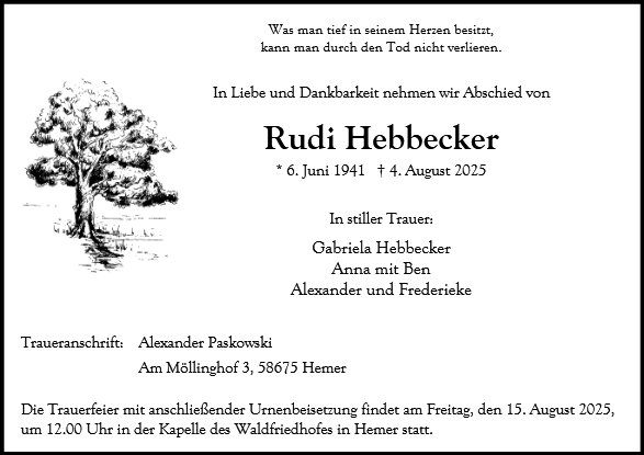 Rudi Hebbecker