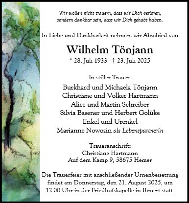 Wilhelm Tönjann