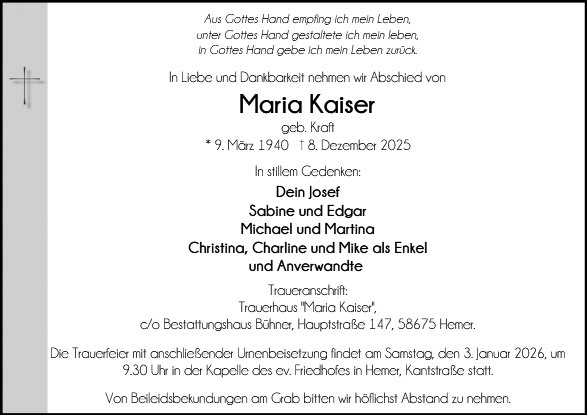 Maria Kaiser